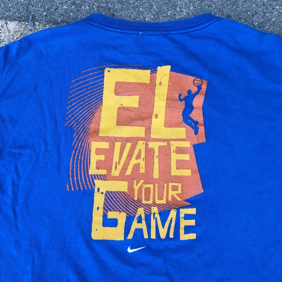 Vintage 90s Nike basketball slogan graphic t shirt youth XL fits adult S - Picture 6 of 7
